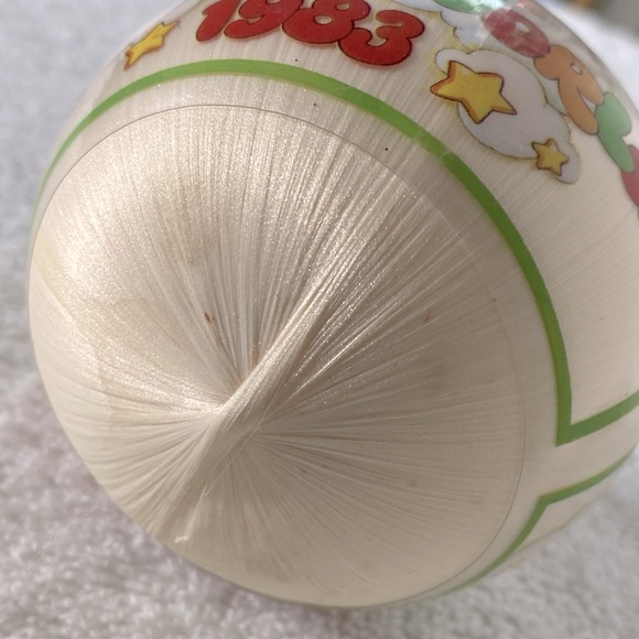 Vintage 1983 Joy to the World Happy Holidays Holiday Ornament - Picture 4 of 11